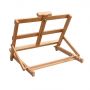 Customized Wholesale Poster Display Desktop Folding Adjustable Painting Beech Wood Easel