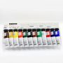 Bview Art 12 Colors Professional Flexible Permanent Art Painting Acrylic Paint Tubes for Students Artist Drawing