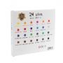 2021 hot 24 colors acrylic colours paint for artist