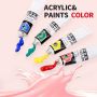 hot selling 24colors 12ml eco friendly maries acrylic paint for painting