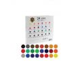 Gold art supplier 24 pieces/paper box color tube art acrylic paint for painting