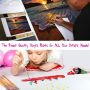 Premium quality 24 colours acrylic paint and 3 pcs paint brushes for artist ,students ,beginners