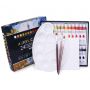 High quality 28pcs 24colors art acrylic paint set for kids
