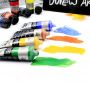Professional Rich Pigment Non Fading Non Toxic 22ml 12Colors Acrylic Colors Paint Set For Professional Painting