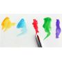12 Watercolor Urban Artist Metal box package Cake Watercolor Set with Removable Pans