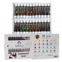 Loose package non-toxic 12ml 24 colors high quality watercolor paint for artist painting