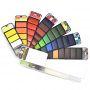 42 Color Fan Shape Foldable Clear Solid Watercolour Artist Art Painting