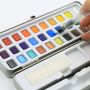 New Design Solid Watercolor Paint Set 32 Colors With Accessories