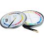 Metal Round Fine Painting Box Watercolour Palette Kit With Brush