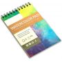 High Quality 36 Colors Premium Watercolor Paint Set With 12 Sheets Pad 6 Brush
