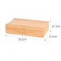 Art Supplier Three Layers Wooden Box Storage Drawing Box Easel For Artist