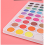 Vibrant 36 Colors Non-toxic Portable Watercolor Paint Set With Water Brush Pen For Kids Adults Travel