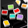  Professional 36 Vibrant Colors Non-toxic Solid Watercolor Paint Tin Box Set Dry Quickly With Paint Brush