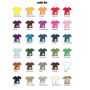 30 Different 29ml Fabric Paint For Cloth Painting