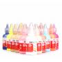 Art Supplies 24 Premium Vibrant Puffy Colors 3D Fabric Paint Set Perfect for Clothing, Canvas, Glass and Wood