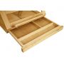 Art Supply Adjustable Wood Desk Table Easel with Storage Drawer