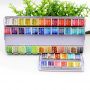 Wholesale Portable Tin box 12/24/36/48 Colors Artist Painting Soild Pearl Watercolour Paint Set