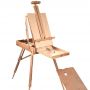 Factory direct sale portable beech wood Italy easel for arttist painting