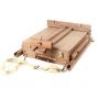 Artist Portable Folding Durable Drawing Wooden Italy Sketch Easel Box Kit