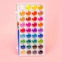Professional Safe Odourless 12/28/36 Rich Colors Solid Watercolor Paint Set Dry Quickly With Plastic Palette