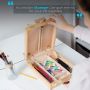 Wholesale Tabletop Wooden Sketchbox Easel With Storage Box
