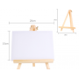 Hot Sale Wooden Easel with Blank Art Paint Canvas Easel