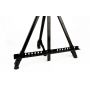 Black Adjustable Portable Art Easel Metal Telescopic Tripod Display Stand for Painting