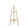 150cm Adjustable Height Display Pine Wooden Art Painting Easel Stand For Drawing