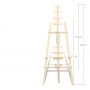 Professional Artist Quality Wooden Easel 150cm Tripod Stand Easel For Painting And Display