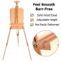 New Wooden Table Easel Artist Set Adjustable Wooden Easel Sketch Box with Drawer
