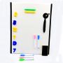 EduKid Toys Dry Erase Double Sided Tapletop Magnetic White Board Easel For Kids