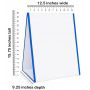 EduKid Toys Dry Erase Double Sided Tapletop Magnetic White Board Easel For Kids