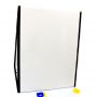 EduKid Toys Dry Erase Double Sided Tapletop Magnetic White Board Easel For Kids