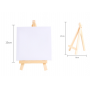 Hot Sale Wooden Easel with Blank Art Paint Canvas Easel