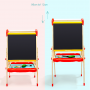 Nature Wood Standing Art Wood Easels Early Educational Baby All-in-One Wooden Easel Kids
