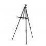 Wholesale Children Small Metal Table Top Folding Black Easel with Brush Holder