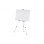 Small easel display tripod table top field easel for painting.