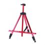 Easel Stand Aluminum Painting Display Drawing Metal Artist Easel customize red color