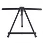 painter modern aluminium art metal easel stand table top with drawer