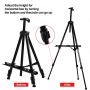 Art Easel With Aluminum Metal Tripod Display Easel 21