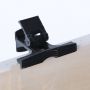 Custom black art easel portable small metal abletop display easel