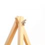 Wholesales 18*24 High quality pine mini child art table easel for kids