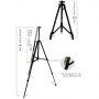 New product black small hand metal adjustable table picture frame decorative display easel