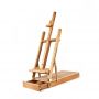 High Quality Art Supplies Portable Adjustable Wooden Sketching Box Easel