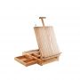 High Quality Art Supplies Portable Adjustable Wooden Sketching Box Easel