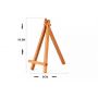 Hot Sale Stand Art Mini Wooden Table Top Kids Painttable Top Easel For Display