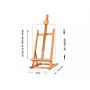 Wholesale Hold Canvas Up To 53cm Table Top Metal Adjustable Metal Sketch Easel