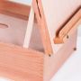 New Design Adjustable 3 Drawers Artist Wooden Box Easel For Painting Sketch