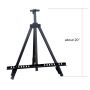 66 inch Tripod Aluminum Display Easel Stand for Table and Floor with Portable Bag