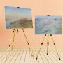 Hot sale white metal tripod easel stands